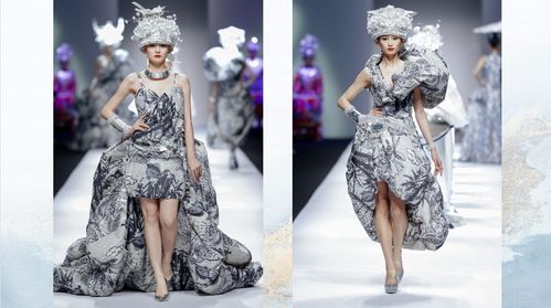 吉首首届旅发大会 乾州古城水上舞台民族服饰展演中的匠心辅料